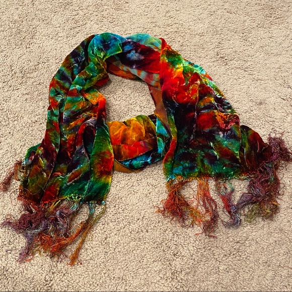 Accessories - Handmade Tie Dye Scarf